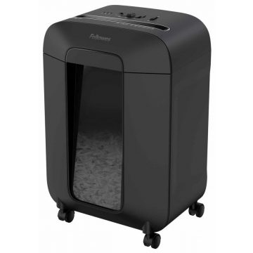   FELLOWES drobilnik LX 85/ presek 4x40mm/ prostornina košare 19 l/ stopnja tajnosti P-4 (zaupno)/ črn