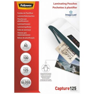   FELLOWES folija za laminiranje/ format A5/ 125 mic ImageLast/ velikost 154x216 mm/ sijajni/ 100 pak.