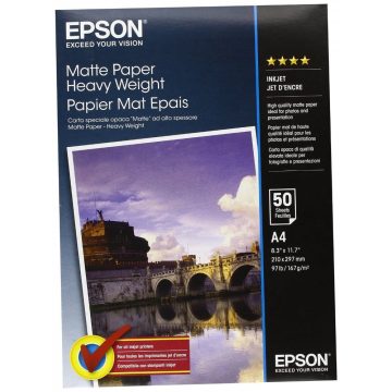 Epson mat težka/ 167 g/m2/ A4 (50 listov)