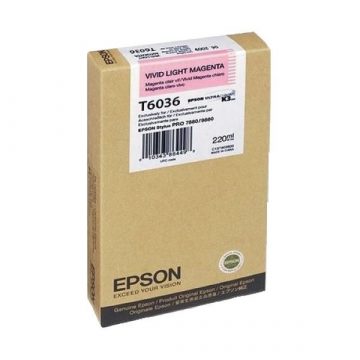   Epson kartuša s črnilom/ C13T603600/ 7880/ 9880/ Bright Vivid Magenta