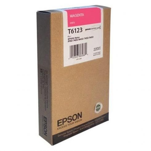 Kartuša Epson/ C13T612300/ StylusPro7400/ 7450/ 7800/ 7880/ 9400/ 9800/ 9880/ Rumena