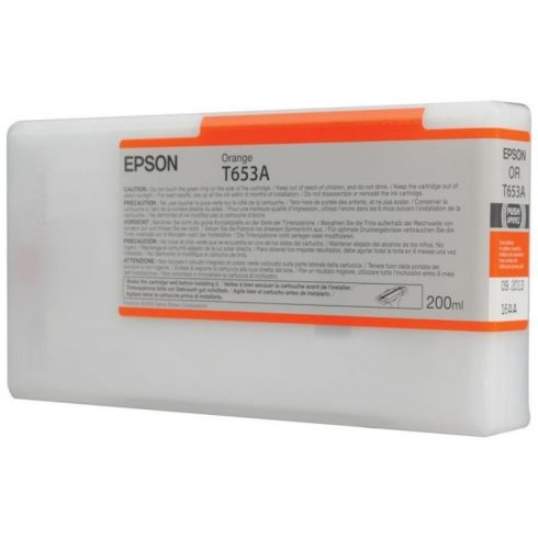 Epson črnilna kartuša/ C13T653A00/ StylusPro4900/ Oranžna/ 200 ml