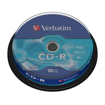   VERBATIM CD-R80 700MB/ 52x/ Extra Protection/ 10pack/ vreteno