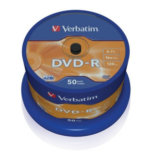 VERBATIM DVD-R 4,7 GB/ 16x/ 50 pak./ vreteno