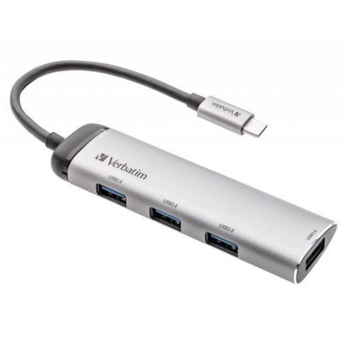 VERBATIM USB zvezdišče MULTIPORT USB-C / 4x USB 3.2