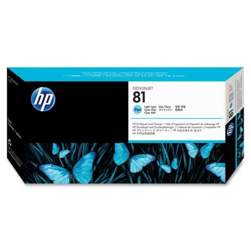 HP (81) tiskalna glava svetlo cyan za DSJ 5x00, original C4954A