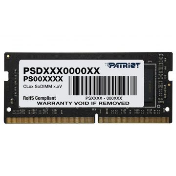 PATRIOT Signature 32GB DDR4 3200MHz / SO-DIMM / CL22 / 1.2V