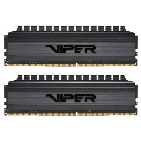 PATRIOT Viper 4 Blackout 16GB DDR4 3600 MHz / DIMM / CL18 / Toplotni ščit / KIT 2x 8GB