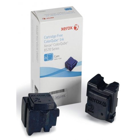 Xerox original solid ink ColorQube 8570/ cyan/ 4400s.