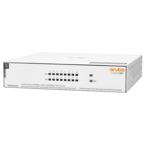 HPE Aruba Instant On 1430 8G Class4 PoE 64W stikalo