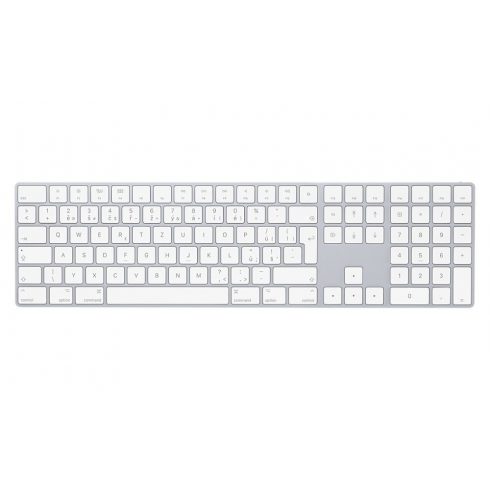 Tipkovnica Apple Magic Keyboard s številsko tipkovnico/ češka/ srebrna