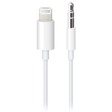 Avdio kabel Apple Lightning na 3,5 mm (1,2 m) - bel