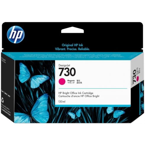 HP originalno črnilo P2V63A, HP 730, magenta, 130 ml