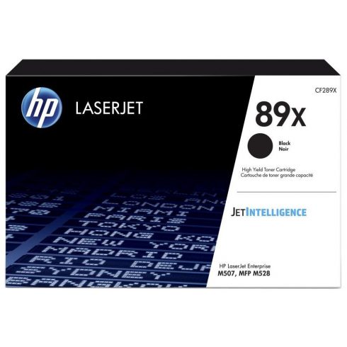 Toner HP 89X (črn, 10.000 strani) za HP LaserJet Enterprise M507, M528