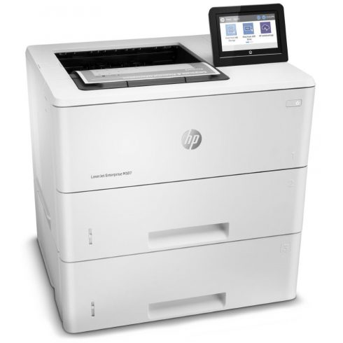 HP LaserJet Enterprise M507x/ A4/ 43 strani na minuto/ 1200x1200 dpi/ USB/ LAN/ obojestransko/ 550p pladenj/ Wifi/ plošča na dotik