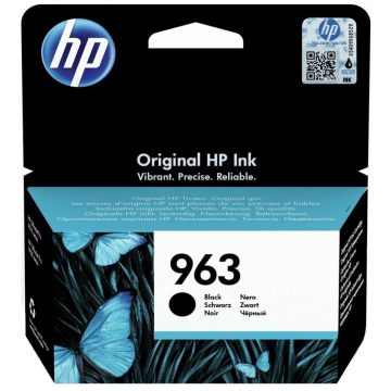   HP kartuša s črnilom 963 črna (črna, 1000p) za HP OfficeJet Pro 9010, 9013, HP OfficeJet Pro 9020