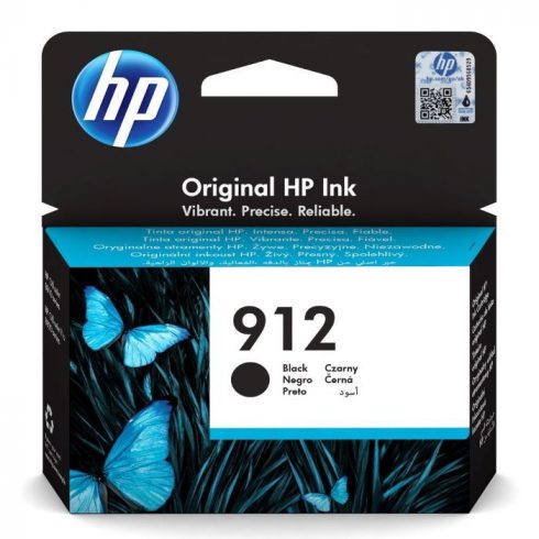 HP kartuša 912 (črna, 300 strani) za HP OfficeJet 8013, HP OfficeJet Pro 8023