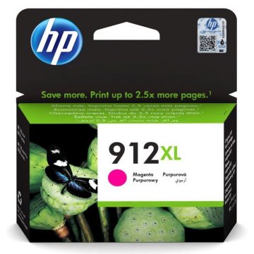   HP kartuša 912XL (magenta, 825 strani) za HP OfficeJet 8013, HP OfficeJet Pro 8023