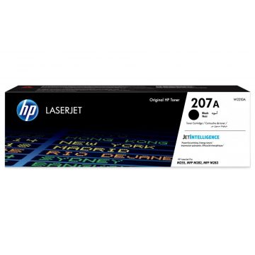   Toner HP 207A (črn, 1350 str) za HP Color LaserJet Pro M255/MFP M282/ M283