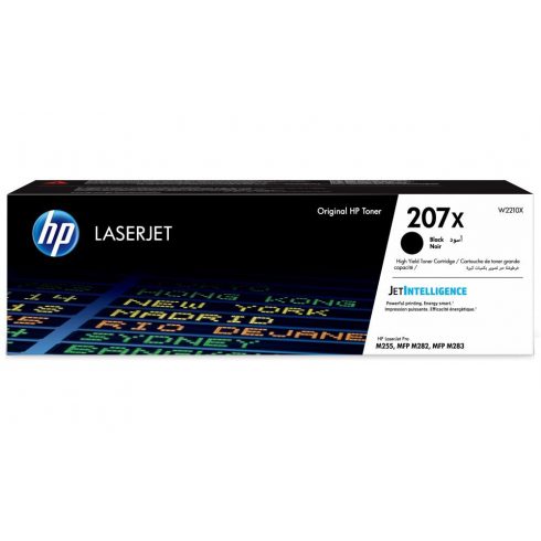 Toner HP 207X (črn, 3150 str) za HP Color LaserJet Pro M255/MFP M282/ M283