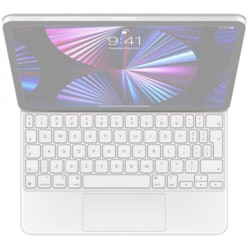 Apple Magic Keyboard za iPad Pro 11-inch (3. generacija) in iPad Air (5. generacija) - mednarodna angleščina - bela