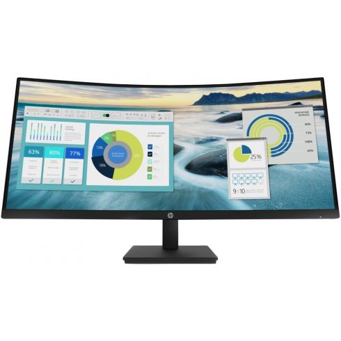 HP P34hc 34"/ 3440x1440/ 5ms/ 250 cd/m2/ mat/ DP/ HDMI/ USB-C/ Črn