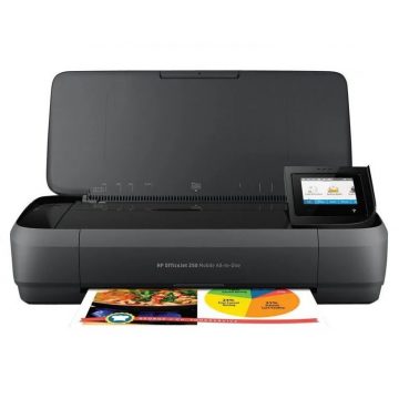   HP Officejet 250 mobile/ PSC/ A4/ 10/7 ppm/ 4800x1200 dpi/ USB/ wifi/ ADF