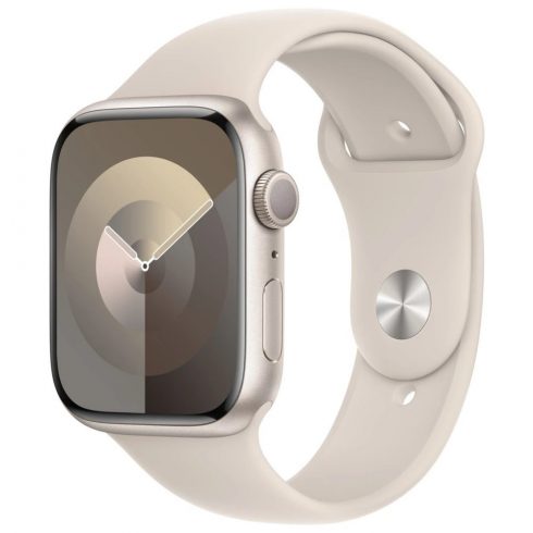 Apple Watch Series 9 41mm Star White Aluminium z Star White Sport Band M/L