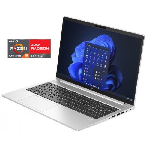 HP ProBook 455 G10/ Ryzen™ 5 7530U/ 8GB DDR4/ 512GB SSD/ Radeon™ Graphics/ 15,6" FHD, mat/ W11P/ srebrn