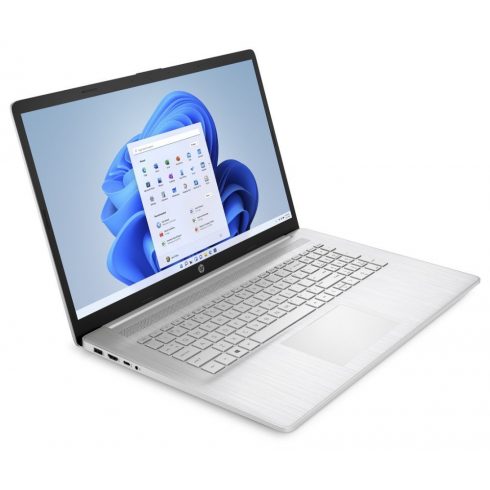 HP 17-cn2004nc/ i5-1235U/ 16GB DDR4/ 512GB SSD/ Intel Iris Xe 17.3" FHD, matt/ W11H/ ezüst