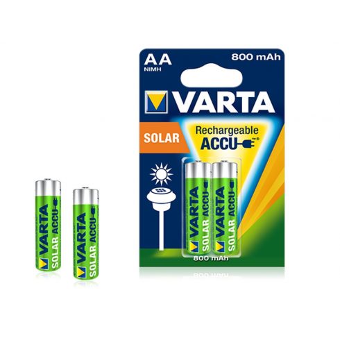 1x R-06 AA 800mAh NiMH sončna celica Varta