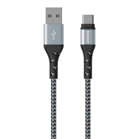 Energizer Ultimate - priključni kabel USB-A na USB-C 2 m (srebrn)