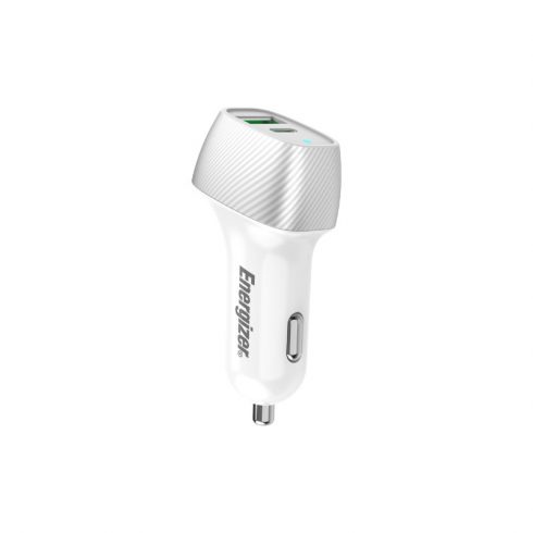 Energizer Ultimate - USB-C & USB-A 38W PD + avtopolnilec QC3.0 (bel/srebrn)