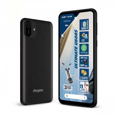 Energizer Ultimate U608S - pametni telefon 2 GB RAM 32 GB 6,08" 4G Dual Sim EU (črn)