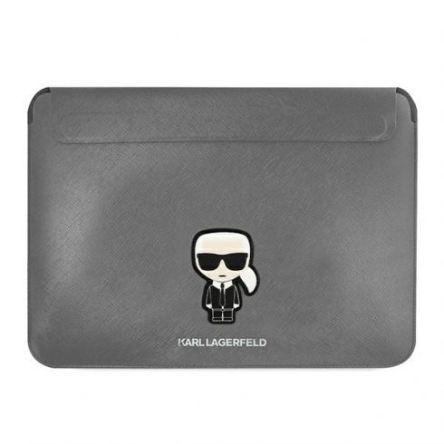 Karl Lagerfeld Saffiano Ikonik Sleeve - etui za prenosni računalnik 13" / 14" (črna)