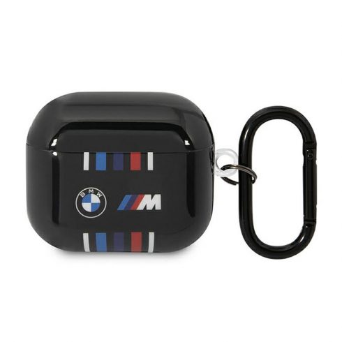 BMW Multiple Colored Lines - etui za Apple AirPods 3 (črna)