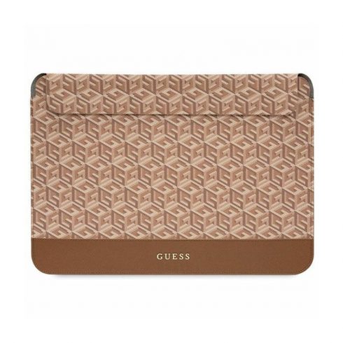 Guess GCube Stripes Computer Sleeve - 14" torbica za prenosnik (rjava)