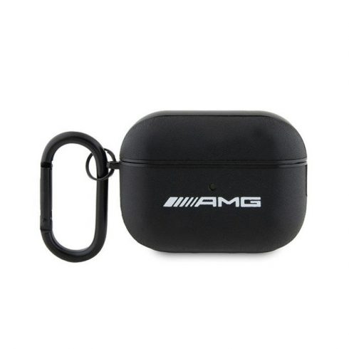 AMG usnjen velik logotip - etui za AirPods Pro 2 (črn)