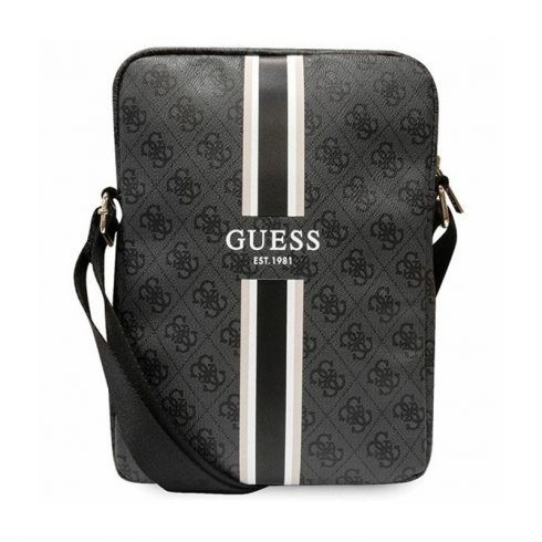 Guess 4G Stripes Tablet Bag - 10" Torba za tablični računalnik (črna)