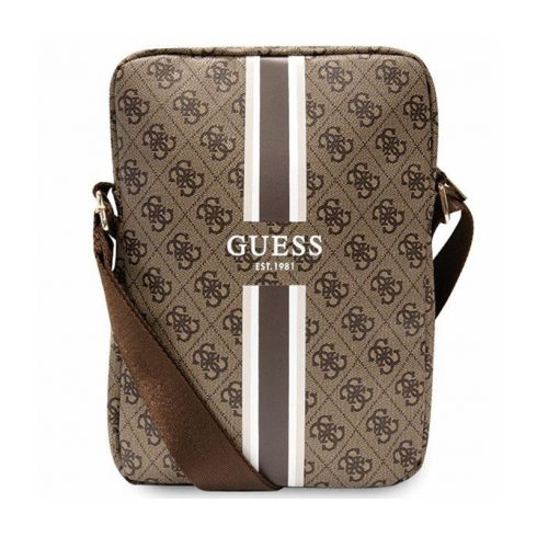 Guess 4G Stripes Tablet Bag - 10" Torba za tablični računalnik (rjava)