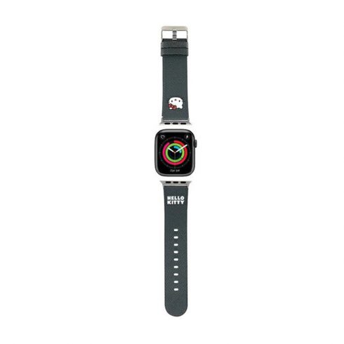 Hello Kitty Strap Kitty Head - Pašček za Apple Watch 38/40/41 mm (črn)