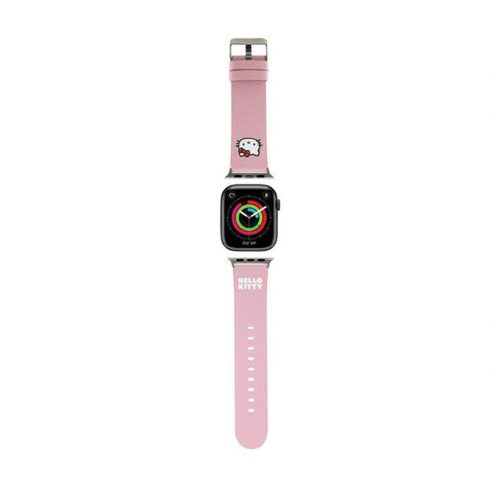 Hello Kitty Strap Kitty Head - Pašček za Apple Watch 38/40/41 mm (roza)