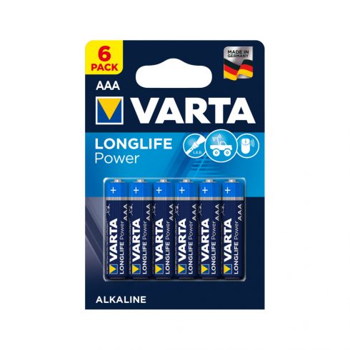 VARTA LR03 LONGLIFE alkalna baterija 6 kosov/škat.