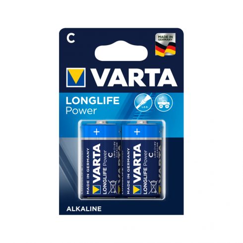 VARTA LR14 LONGLIFE alkalna baterija 2 kos/škat.