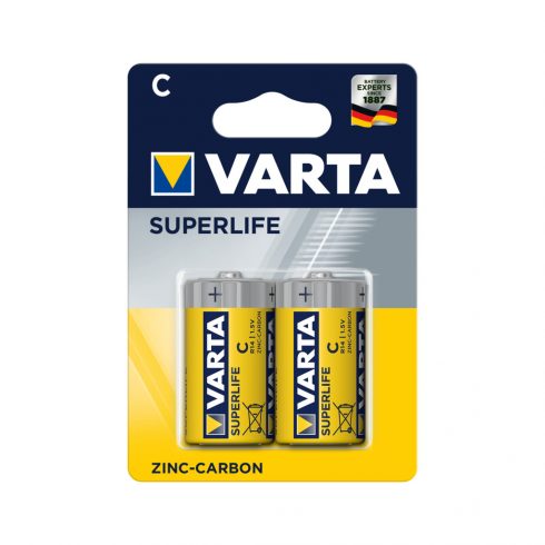 VARTA R14 SUPERLIFE baterija 2 kom/škat.