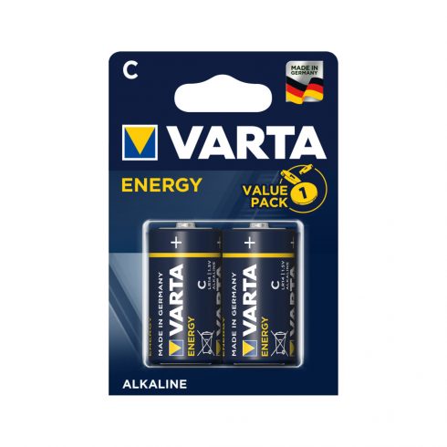 Alkalne baterije VARTA LR14 ENERGY 2 kom/škat.