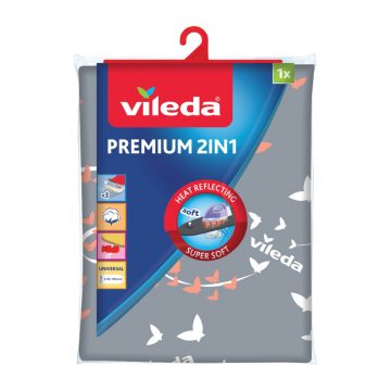 Prevleka za likalno desko. Vileda Premium 2 v 1