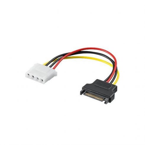 PremiumCord napajalnik Molex 5,25" F - S-ATA M