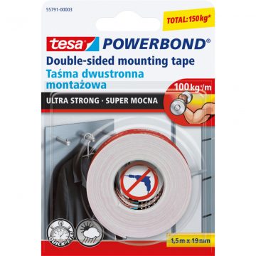   H5579203 Dvostranski pritrdilni trak Tesa Powerbond Super Strong 55792