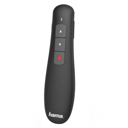 HAMA brezžični prezenter X-Pointer/ domet 12 m/ USB/ črn